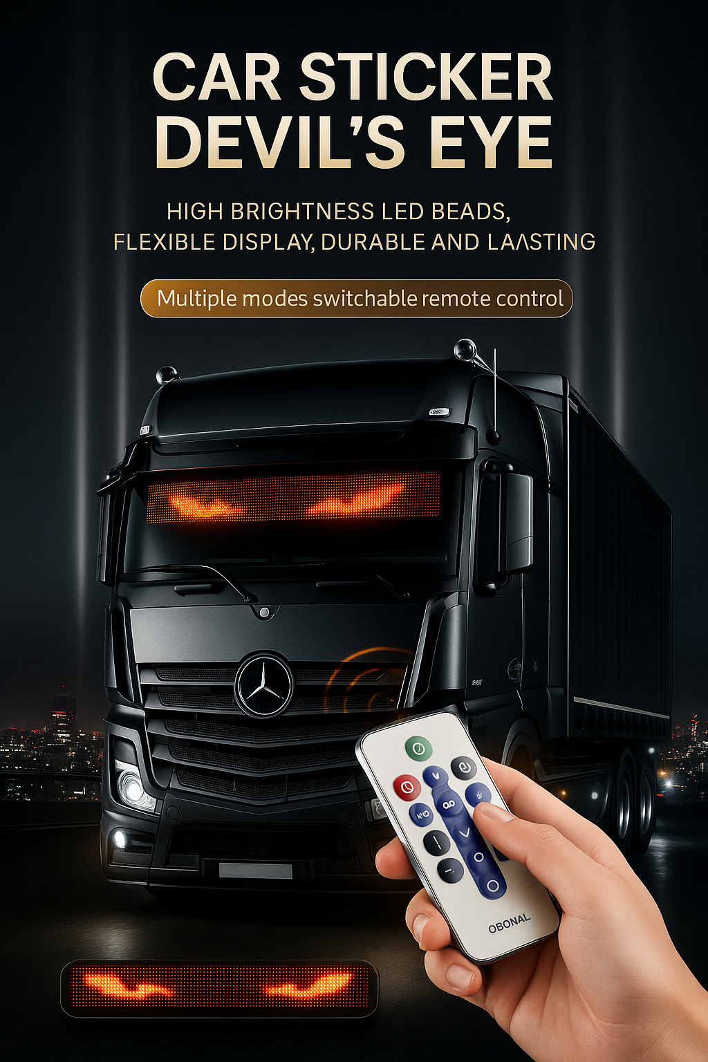 Car Animated Pixel Display Main image