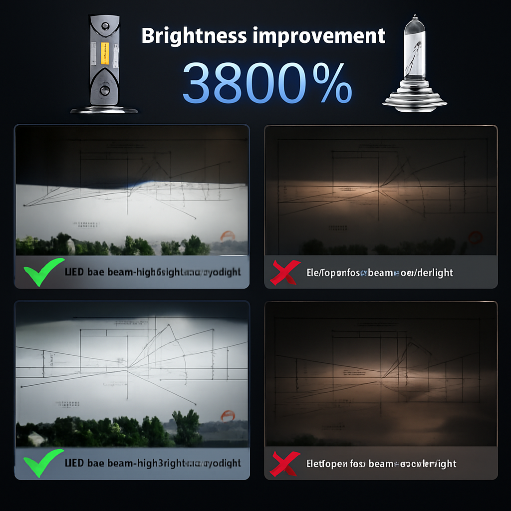 QuantumBright LED Headlights Secondary image