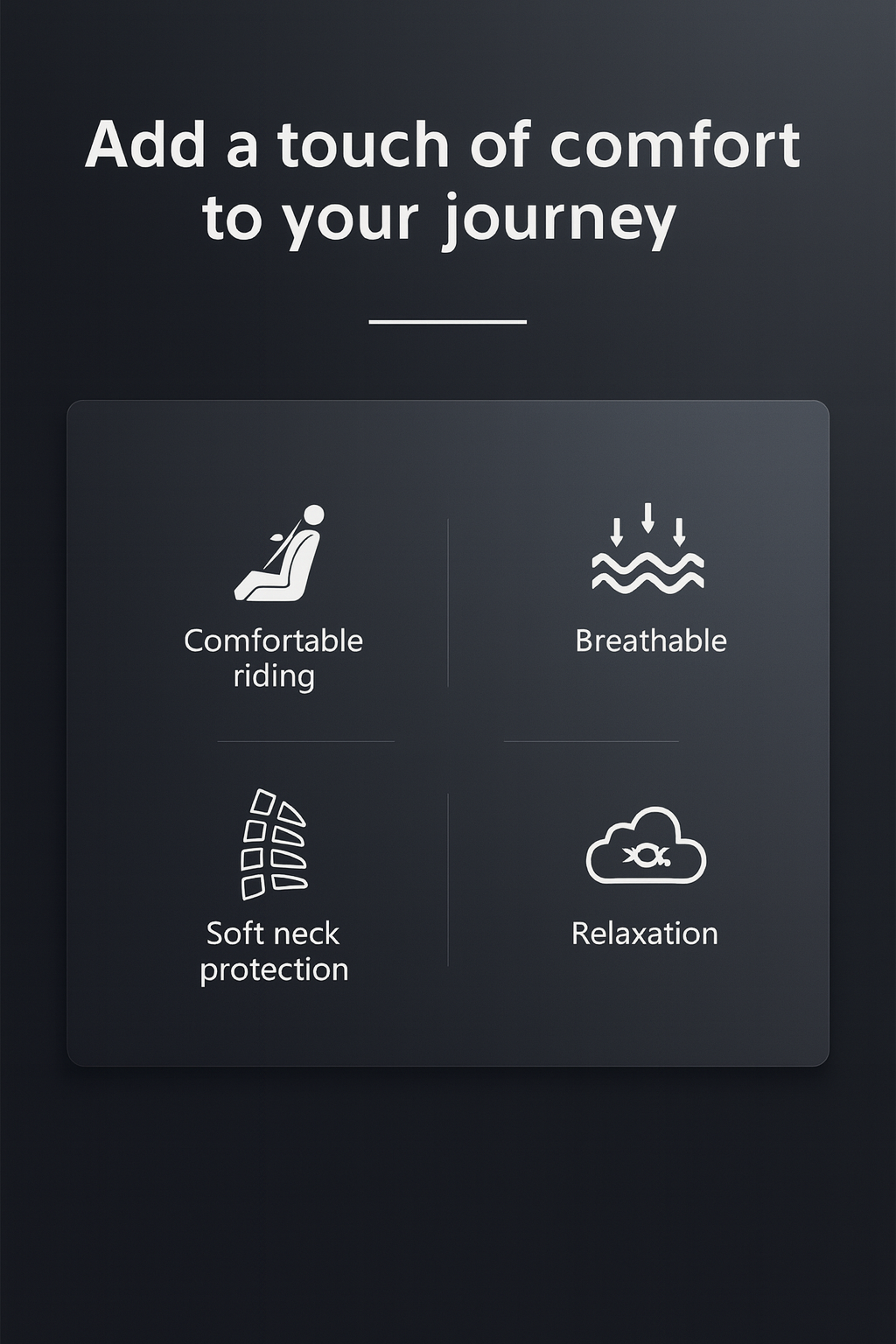 DriveComfort Memory Neck Pillow Secondary image